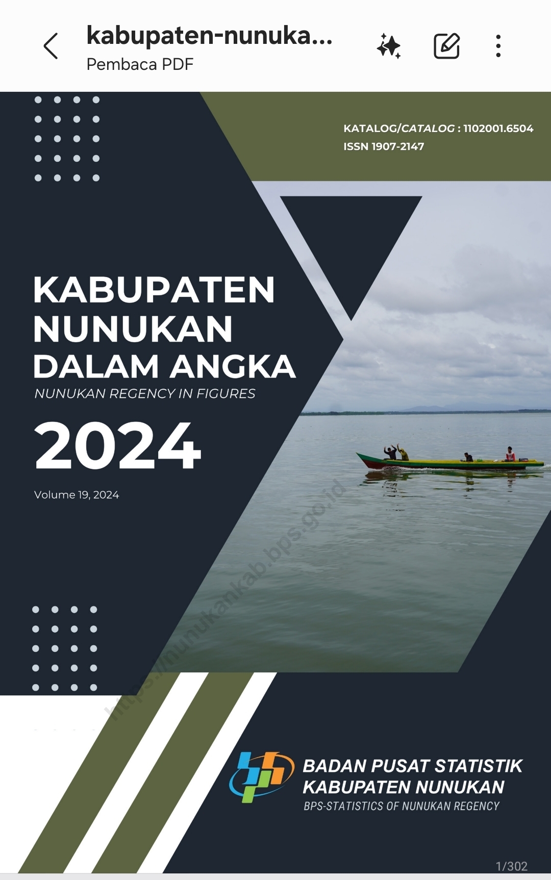 Kabupaten Nunukan Dalam Angka 2024